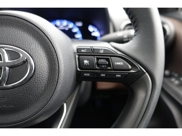 ヤリスクロス ハイブリッドＺ　スマートキ　ワンオ－ナ－　衝突軽減ブレーキ　Ｉストップ　リヤカメラ　ＬＥＤヘッドライ　ＥＳＣ　クルーズＣ　パワーステアリング　アルミホイール　ＥＴＣ車載器　運転席パワーシート　イモビ　キーフリー（36枚目）