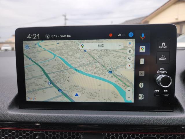 シビック ＲＳ　当社デモカー・６ＭＴ・９インチコネクトナビ・パワーシート・ＢＯＳＥプレミアムサウンド・レブマッチシステム・ドラレコ・ＬＥＤヘッドライト・リアカメラ・ＥＴＣ２．０　コーナーセンサー　衝突被害軽減ブレーキ（5枚目）