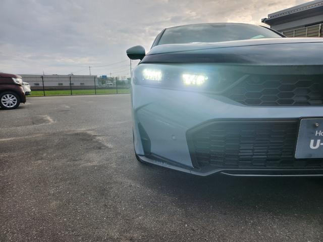 シビック ＲＳ　当社デモカー・６ＭＴ・９インチコネクトナビ・パワーシート・ＢＯＳＥプレミアムサウンド・レブマッチシステム・ドラレコ・ＬＥＤヘッドライト・リアカメラ・ＥＴＣ２．０　コーナーセンサー　衝突被害軽減ブレーキ（22枚目）