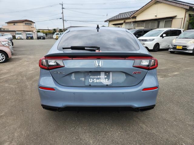シビック ＲＳ　当社デモカー・６ＭＴ・９インチコネクトナビ・パワーシート・ＢＯＳＥプレミアムサウンド・レブマッチシステム・ドラレコ・ＬＥＤヘッドライト・リアカメラ・ＥＴＣ２．０　コーナーセンサー　衝突被害軽減ブレーキ（25枚目）