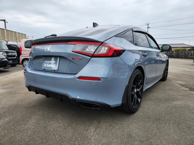 シビック ＲＳ　当社デモカー・６ＭＴ・９インチコネクトナビ・パワーシート・ＢＯＳＥプレミアムサウンド・レブマッチシステム・ドラレコ・ＬＥＤヘッドライト・リアカメラ・ＥＴＣ２．０　コーナーセンサー　衝突被害軽減ブレーキ（26枚目）