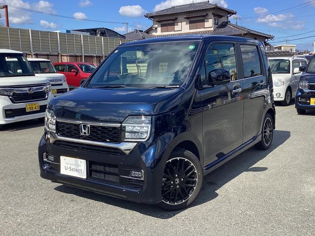 Ｎ－ＷＧＮカスタム Ｌ・ターボ　当社レンタカー　社外ナビ　フルセグＴＶ　ＣＤ　ＢＬＵＥＴＯＯＴＨ　ドライブレコーダー　ＥＴＣ　ホンダセンシング　オートエアコン　電子パーキング　レーダークルーズ　バックモニター　アームレスト　Ｂカメ（7枚目）