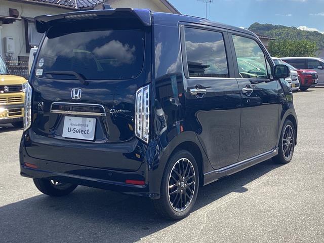 Ｎ－ＷＧＮカスタム Ｌ・ターボ　当社レンタカー　社外ナビ　フルセグＴＶ　ＣＤ　ＢＬＵＥＴＯＯＴＨ　ドライブレコーダー　ＥＴＣ　ホンダセンシング　オートエアコン　電子パーキング　レーダークルーズ　バックモニター　アームレスト　Ｂカメ（8枚目）