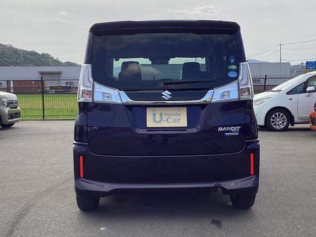 ソリオバンディット ハイブリッドＭＶ　ＨＹＢＲＩＤＭＶデュアルカメラブレーキサポート、全方位モニター付メモリーナビ装着車　ドライブレコーダー前後　ＥＴＣ　左パワースライドドア　オートエアコン　運転席助手席シートバックテーブル　盗難防止（3枚目）