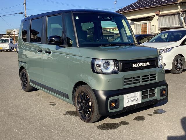 Ｎ－ＢＯＸジョイ ターボ　当社デモカー　純正９インチナビ　マルチビューカメラ　３カメラドライブレコーダー　ＥＴＣ　運転席助手席シートヒーター　アクティブフェイスＰＫＧ　オートリトラミラー　本革巻きステアリングホイール　フルセグ（6枚目）