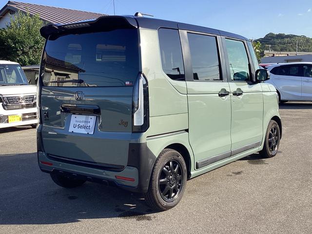 Ｎ－ＢＯＸジョイ ターボ　当社デモカー　純正９インチナビ　マルチビューカメラ　３カメラドライブレコーダー　ＥＴＣ　運転席助手席シートヒーター　アクティブフェイスＰＫＧ　オートリトラミラー　本革巻きステアリングホイール　フルセグ（8枚目）