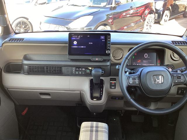 Ｎ－ＢＯＸジョイ ターボ　当社デモカー　純正９インチナビ　マルチビューカメラ　３カメラドライブレコーダー　ＥＴＣ　運転席助手席シートヒーター　アクティブフェイスＰＫＧ　オートリトラミラー　本革巻きステアリングホイール　フルセグ（10枚目）