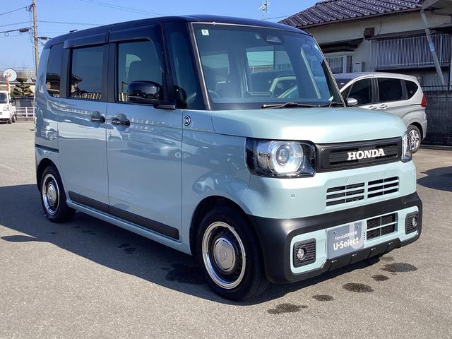 Ｎ－ＢＯＸジョイ ターボ　当社デモカー　純正９インチナビ　マルチビューカメラ　　ＥＴＣ　運転席助手席シートヒーター　アクティブフェイスＰＫＧ　オートリトラミラー　本革巻きステアリングホイール　整備記録簿　ＬＥＤヘッド　フルセグ（7枚目）