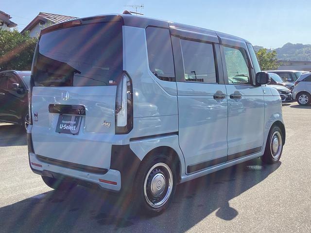 Ｎ－ＢＯＸジョイ ターボ　当社デモカー　純正９インチナビ　マルチビューカメラ　　ＥＴＣ　運転席助手席シートヒーター　アクティブフェイスＰＫＧ　オートリトラミラー　本革巻きステアリングホイール　整備記録簿　ＬＥＤヘッド　フルセグ（9枚目）