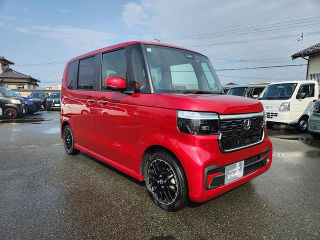 Ｎ－ＢＯＸカスタム ターボコーディネートスタイル　当社レンタＵＰ車・８インチナビ／ＵＳＢ／Ｂｌｕｅｔｏｏｔｈ接続・ドラレコ・リアカメラ・両側パワスラ・オートエアコン・シートヒーター・ＬＥＤヘッドライト・スマートキー・衝突軽減ブレーキ・取説・記録簿（3枚目）