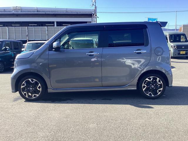 N-WGNカスタム L・ターボホンダセンシング 純正8インチナビ フルセグTV Bluetooth接続 バックカメラ 前後ドラレコ LEDヘッドライト 運転席シートヒーター ハーフレザーシート ETC 純正15インチアルミ ブレーキサポート 禁煙(8枚目)