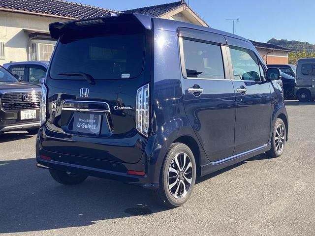 N-WGNカスタム Lホンダセンシング 当社元レンタカー 純正ナビ バックカメラ 前後ドラレコ 運転席シートヒーター 後部パーキングセンサー 純正アルミホイール LEDヘッドライト 追従型クルコン クリソナ ミュージックプレイヤー接続可(5枚目)
