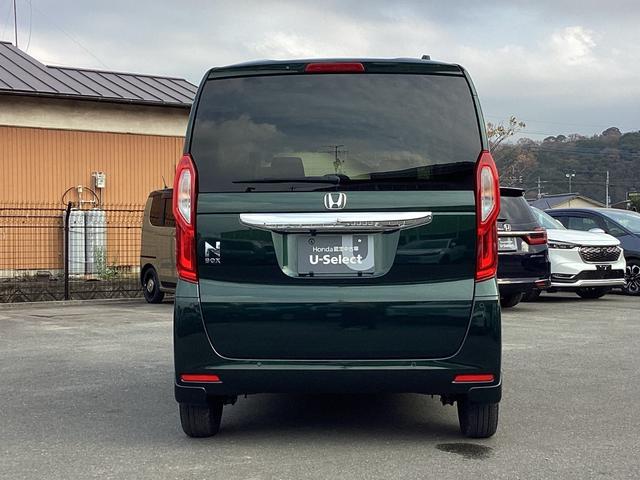 N-BOX L ナビゲーション リア左パワースライドドア 運転席助手席シートヒーター 運転席助手席シートバックテーブル 電子パーキング オートエアコン 衝突回避支援ブレーキ I-STOP クリソナ PW パワステ(3枚目)