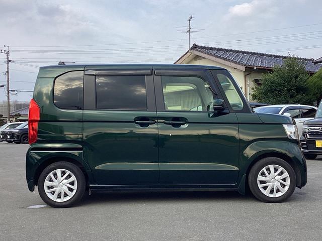 N-BOX L ナビゲーション リア左パワースライドドア 運転席助手席シートヒーター 運転席助手席シートバックテーブル 電子パーキング オートエアコン 衝突回避支援ブレーキ I-STOP クリソナ PW パワステ(4枚目)
