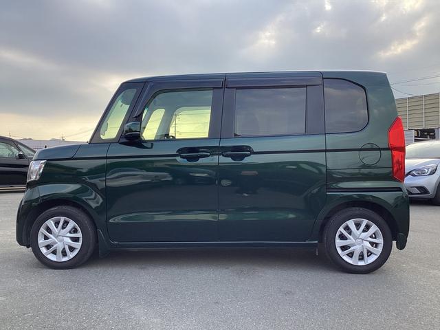 N-BOX L ナビゲーション リア左パワースライドドア 運転席助手席シートヒーター 運転席助手席シートバックテーブル 電子パーキング オートエアコン 衝突回避支援ブレーキ I-STOP クリソナ PW パワステ(5枚目)