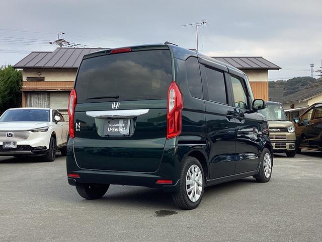 N-BOX L ナビゲーション リア左パワースライドドア 運転席助手席シートヒーター 運転席助手席シートバックテーブル 電子パーキング オートエアコン 衝突回避支援ブレーキ I-STOP クリソナ PW パワステ(8枚目)