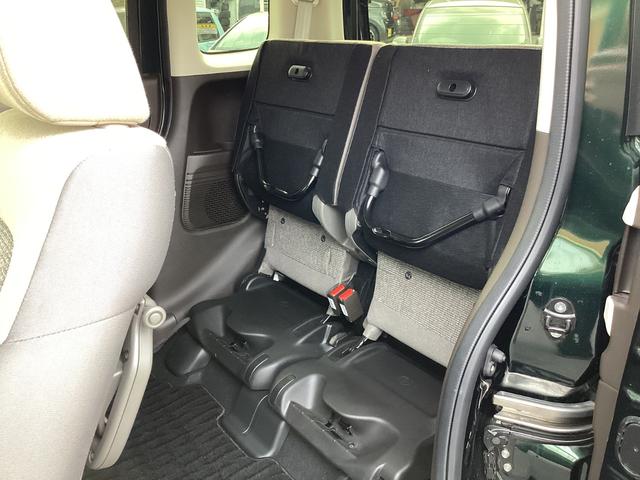 N-BOX L ナビゲーション リア左パワースライドドア 運転席助手席シートヒーター 運転席助手席シートバックテーブル 電子パーキング オートエアコン 衝突回避支援ブレーキ I-STOP クリソナ PW パワステ(17枚目)