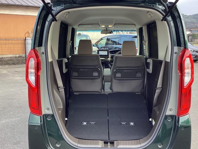 N-BOX L ナビゲーション リア左パワースライドドア 運転席助手席シートヒーター 運転席助手席シートバックテーブル 電子パーキング オートエアコン 衝突回避支援ブレーキ I-STOP クリソナ PW パワステ(20枚目)