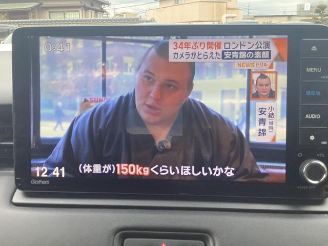 ヴェゼル ｅ：ＨＥＶＺ　純正９インチナビ　フルセグＴＶ　ＢＬＵＥＴＯＯＴ　前後ドラレコ　ビルトインＥＴＣ　ブラインドスポットインフォメーション　前席シートヒーター　ハンズフリーアクセスパワーテールゲート　ＬＥＤヘッドライト（14枚目）