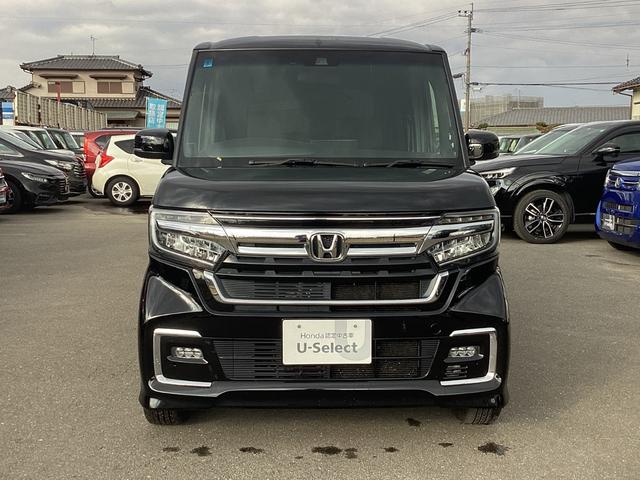 Ｎ－ＢＯＸカスタム Ｌ　ナビゲーション　ＥＴＣ　オートエアコン　両側パワースライドドア　運転席助手席シートヒーター　１４インチアルミホイール　オートリトラミラー　運転席助手席シートバックテーブル　両席電動スライドドア　禁煙（2枚目）