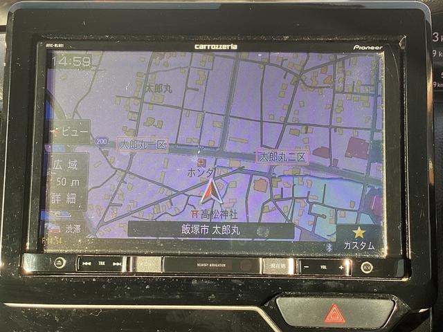 Ｎ－ＢＯＸカスタム Ｌ　ナビゲーション　ＥＴＣ　オートエアコン　両側パワースライドドア　運転席助手席シートヒーター　１４インチアルミホイール　オートリトラミラー　運転席助手席シートバックテーブル　両席電動スライドドア　禁煙（11枚目）