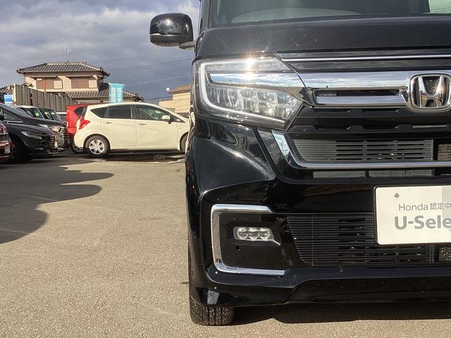 Ｎ－ＢＯＸカスタム Ｌ　ナビゲーション　ＥＴＣ　オートエアコン　両側パワースライドドア　運転席助手席シートヒーター　１４インチアルミホイール　オートリトラミラー　運転席助手席シートバックテーブル　両席電動スライドドア　禁煙（31枚目）