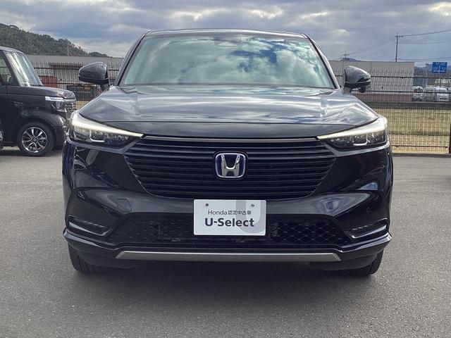 ヴェゼル e:HEVZ HONDACONNECTナビゲーション ETC2.0 ブラインドスポットインフォメーション 後退出庫サポート 運転席助手席シートヒーター ハンズフリーアクセスパワーテールゲート 18インチアルミホイ(2枚目)