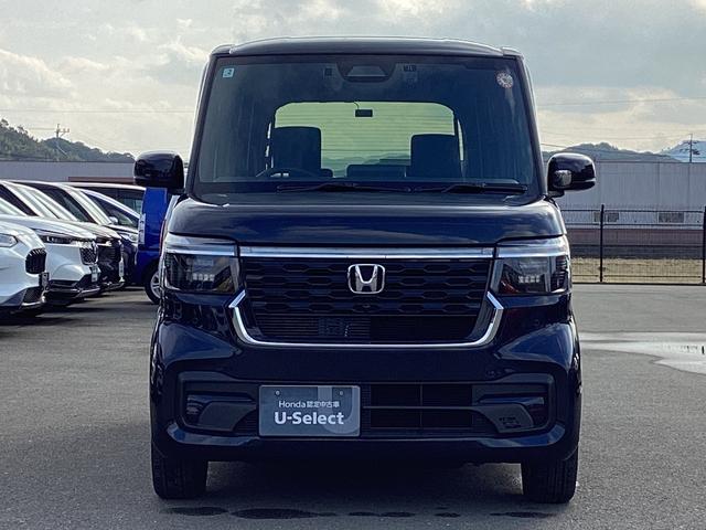 Ｎ－ＢＯＸカスタム ターボ　当社デモカー　ＨＯＮＤＡＣＯＮＮＥＣＴナビゲーション　地デジ　ドライブレコーダー前後　ＥＴＣ　両側パワースライドドア　運転席助手席シートヒーター　運転席助手席シートバックテーブル　オートエアコン　禁煙（2枚目）