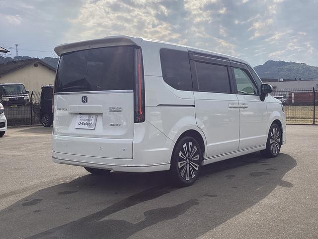 ステップワゴン e:HEVスパーダプレミアムライン 11.4インチナビ マルチビューカメラ 地デジ ETC ドラレコ前後 ブラインドスポットインフォメーション アダプティブドライビングビーム パワーテールゲート 2列目オットマン リアエアコン Bカメラ(8枚目)