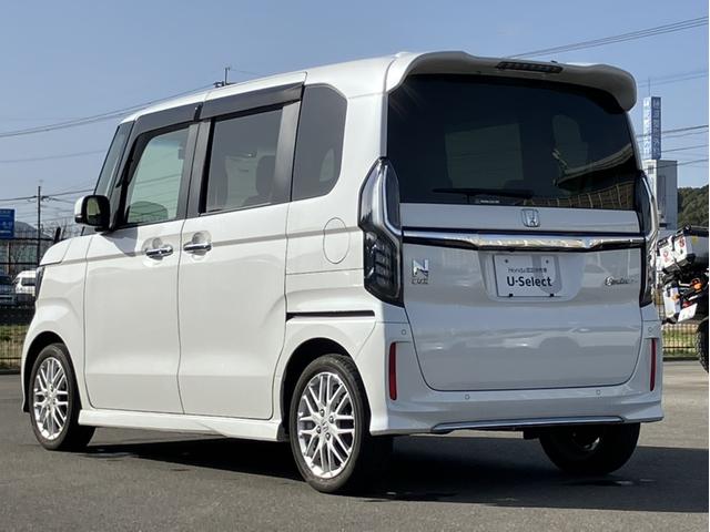 Ｎ－ＢＯＸカスタム Ｌターボ　純正ナビＴＶ・前後ドライブレコーダー・バックカメラ・ＣＤ／ＤＶＤ／ＢＬＵＥＴＯＯＴ／音楽録音・ワンオーナー車・前席シートヒーター・両側電動スライドドア・ターボ・ホンダセンシング　両側電動Ｄ　誤発信抑制（38枚目）