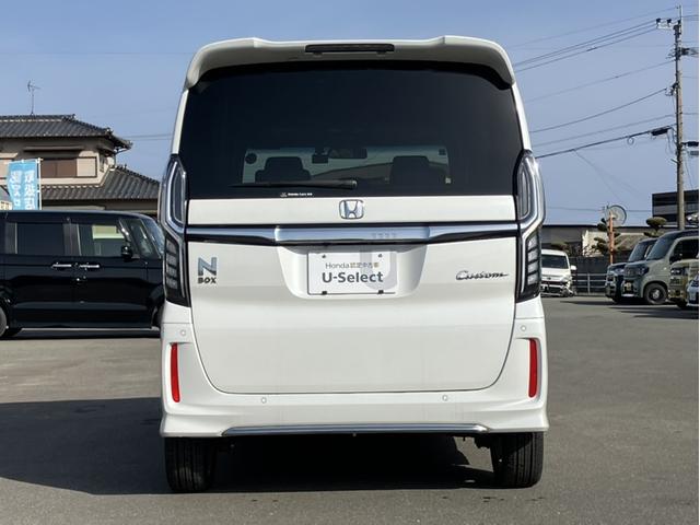 Ｎ－ＢＯＸカスタム Ｌターボ　純正ナビＴＶ・前後ドライブレコーダー・バックカメラ・ＣＤ／ＤＶＤ／ＢＬＵＥＴＯＯＴ／音楽録音・ワンオーナー車・前席シートヒーター・両側電動スライドドア・ターボ・ホンダセンシング　両側電動Ｄ　誤発信抑制（39枚目）