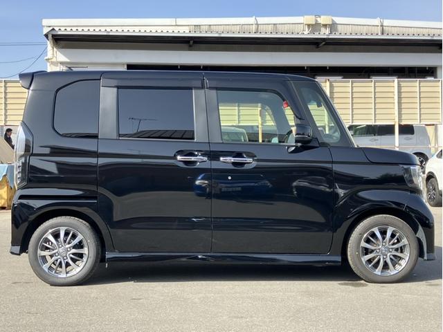 N-BOXカスタム L 当社レンタ・純正9インチインターナビTV・バックカメラ・ドライブレコーダー・CD/DVD/BLUETOOT/音楽録音・ETC・前席シートヒーター・ホンダセンシング・LEDヘッドライト・フォグ 禁煙(3枚目)