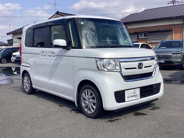 Ｎ－ＢＯＸ Ｇ・Ｌホンダセンシング　７インチ純正ナビ　ＣＤ／ＤＶＤ／フルセグ／ＢＬＵＥＴＯＯＴ／音楽録音　ＥＴＣ　ドラレコ前　フルオートエアコン　リア左パワースライドドア　運転席助手席シートヒーター　記録簿付　スマートキ　ＬＫＡ　禁煙（6枚目）