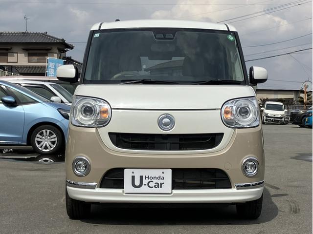 ムーヴキャンバス ＧメイクアップＳＡＩＩ　ＫＥＮＷＯＯＤナビＴＶ・バックカメラ・両側パワースライドドアＢｌｕｅｔｏｏｔｈ・ワンオーナー車　左右パワースライド　衝突被害軽減Ｂ　バックアイカメラ　ＶＳＣ　ＥＴＣ車載器　パワーウィンド　禁煙　地デジ（2枚目）