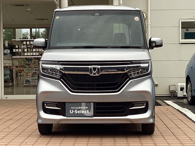 Ｎ－ＢＯＸカスタム Ｇ・Ｌホンダセンシング　ディスプレイＴＶオーディオ・バックカメラ・両側パワースライドドア・ワンオーナー車　禁煙　整備記録簿　サイドカメラ　助手席エアバッグ　１セグＴＶ　キーレス　アイドリングＳＴ　セキュリティーアラーム（2枚目）