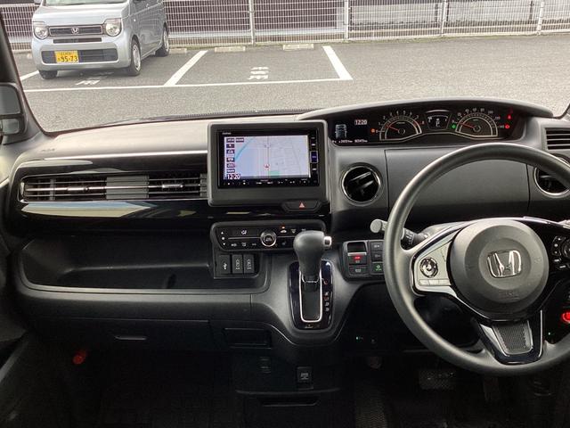 Ｎ－ＢＯＸカスタム Ｌ　純正ナビＴＶ・Ｂｌｕｅｔｏｏｔｈ・バックカメラ・ワンオーナー車　禁煙　１オーナー　サイドエアバッグ　Ａストップ　シートヒータ　ベンチシート　点検記録簿　キーフリーシステム　ＬＥＤライト　リアカメ　ＡＣ（4枚目）