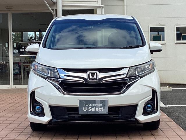 フリードハイブリッド ハイブリッド・EX 純正9インチナビTV・CSパッケージ・モデューロエアロ・ドライブレコーダー・ワンオーナー車 1オナ 地デジフルセグTV シ-トヒ-タ- 整備記録簿 リヤカメラ LEDライト フルオートエアコン ABS(2枚目)