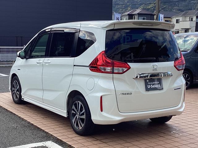 フリードハイブリッド ハイブリッド・EX 純正9インチナビTV・CSパッケージ・モデューロエアロ・ドライブレコーダー・ワンオーナー車 1オナ 地デジフルセグTV シ-トヒ-タ- 整備記録簿 リヤカメラ LEDライト フルオートエアコン ABS(24枚目)