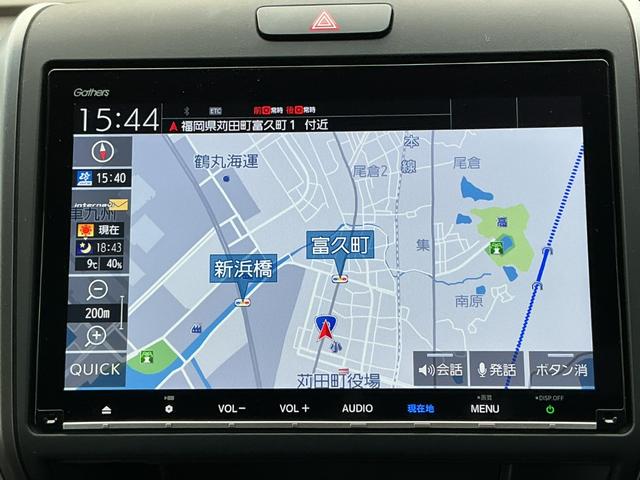 フリードハイブリッド ハイブリッド・Ｇホンダセンシング　９インチナビＴＶ・Ｃパッケージ・前後ドライブレコーダー・Ｂｌｕｅｔｏｏｔｈ・バックカメラ・ワンオーナー車　軽減ブレーキ　キーフリーシステム　Ｂｌｕｅｔｏｏｔｈ音楽　ミュージックプレイヤー接続可　記録簿（5枚目）