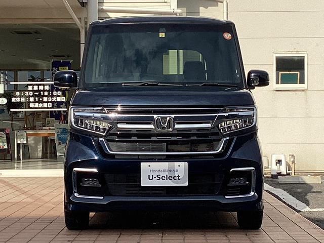 Ｎ－ＢＯＸカスタム Ｌ　純正ナビＴＶ・Ｂｌｕｅｔｏｏｔｈ・バックカメラ・ワンオーナー車　禁煙　１オーナー　サイドエアバッグ　Ａストップ　シートヒータ　ベンチシート　点検記録簿　キーフリーシステム　ＬＥＤライト　リアカメ　ＡＣ（2枚目）