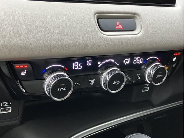 ヴェゼル ｅ：ＨＥＶＺ　純正９インチコネクトナビＴＶ・オプションシート・前後ドライブレコーダー・Ｂｌｕｅｔｏｏｔｈ・ワンオーナー車　地上デジタル　車線逸脱警告　ＵＳＢ入力　ワンオーナ－　シートＨ　サイドエアＢ　禁煙車両　半革（15枚目）