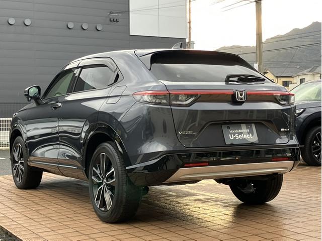 ヴェゼル ｅ：ＨＥＶＺ　純正９インチコネクトナビＴＶ・オプションシート・前後ドライブレコーダー・Ｂｌｕｅｔｏｏｔｈ・ワンオーナー車　地上デジタル　車線逸脱警告　ＵＳＢ入力　ワンオーナ－　シートＨ　サイドエアＢ　禁煙車両　半革（36枚目）