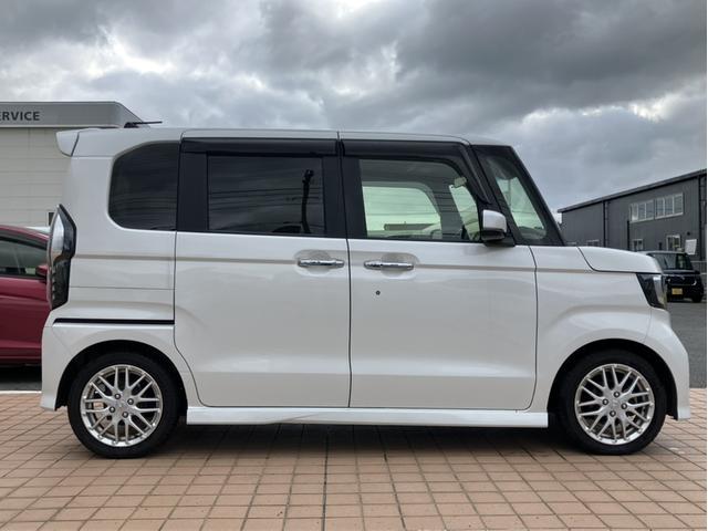 N-BOXカスタム Lターボ 純正インターナビTV・バックカメラ・Bluetooth・ワンオーナー車 両側電動D セキュリティアラーム 誤発信抑制 フルオートエアコン Sヒーター LEDランプ Bカメ サイドカーテンエアバック(4枚目)