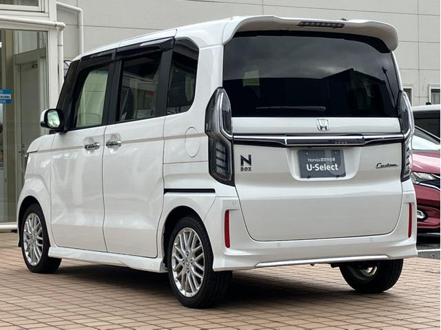 N-BOXカスタム Lターボ 純正インターナビTV・バックカメラ・Bluetooth・ワンオーナー車 両側電動D セキュリティアラーム 誤発信抑制 フルオートエアコン Sヒーター LEDランプ Bカメ サイドカーテンエアバック(34枚目)