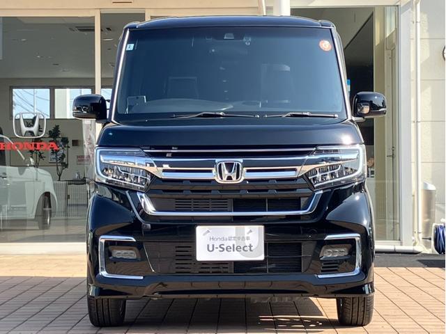 Ｎ－ＢＯＸカスタム Ｌターボ　純正８インチナビＴＶ・ドライブレコーダー・バックカメラ・Ｂｌｕｅｔｏｏｔｈ・セーフティーレーダー・ワンオーナー車　両側自動スライドドア　盗難防止システム　衝突軽減Ｂ　バックガイドモニター　ＢＴ　禁煙（2枚目）