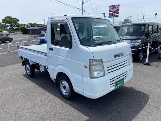 キャリイトラック スズキ ｆｃ ４ｗｄ バッテリー新品交換 軽トラック ｍｔ エアコン 鹿児島県 ｆｃ ４ｗｄ バッテリー新品交換 軽トラック ｍｔ エアコン スズキキャリイトラックの中古車 Biglobe中古車情報 相場 検索