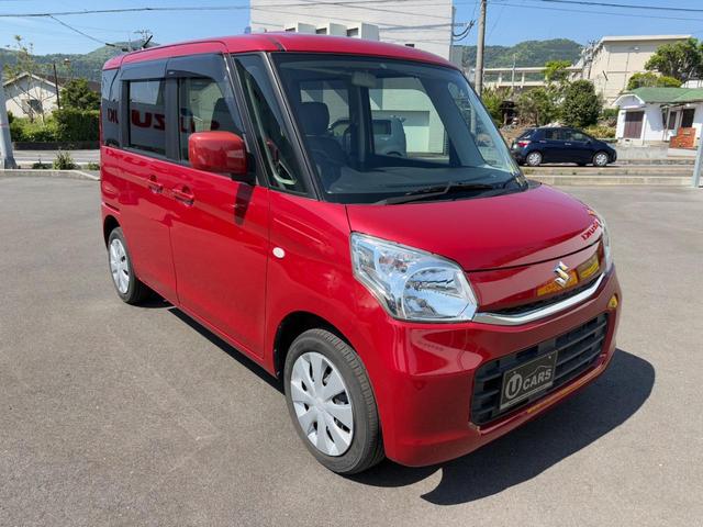 スペーシア Ｇ　車検２年　バッテリー＆タイヤ新品交換　ＥＴＣ　両側スライドドア　ナビ　ＴＶ　スマートキー　アイドリングストップ　電動格納ミラー　シートヒーター　ベンチシート　ＣＶＴ　盗難防止システム（5枚目）