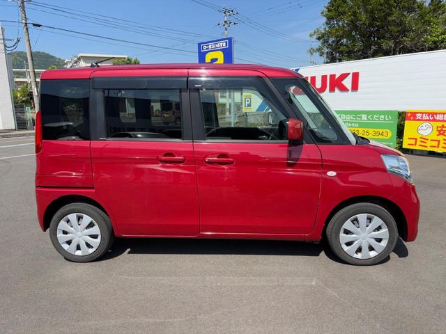 スペーシア Ｇ　車検２年　バッテリー＆タイヤ新品交換　ＥＴＣ　両側スライドドア　ナビ　ＴＶ　スマートキー　アイドリングストップ　電動格納ミラー　シートヒーター　ベンチシート　ＣＶＴ　盗難防止システム（6枚目）