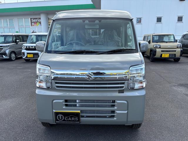 エブリイ ジョインターボ　２ＷＤ　ＣＶＴ　バックカメラ　ディスプレイオーディオ　両側スライドドア　クリアランスソナー　レーンアシスト　　オートライト　ＬＥＤヘッドランプ　スマートキー　電動格納ミラー　シートヒーター（4枚目）