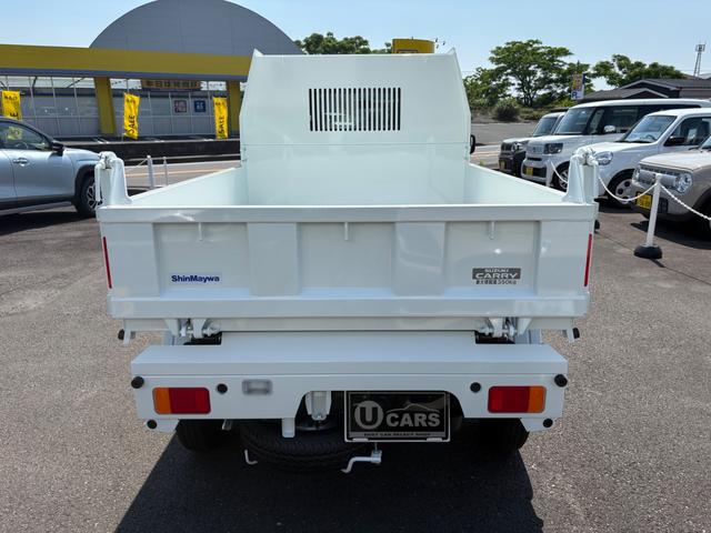 キャリイトラック 　頑丈ダンプ　４ＷＤ　ＡＴ　クリアランスソナー　キーレスエントリー　オートライト　ＥＳＣ　エアコン　パワーウィンドウ　運転席エアバッグ　助手席エアバッグ（7枚目）